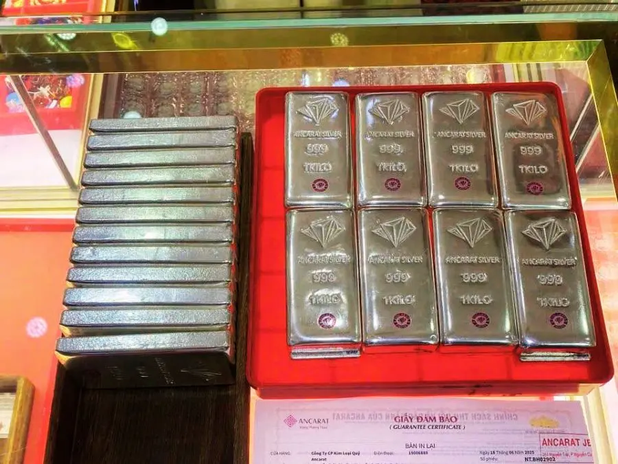 Bạc thỏi giúp nhà đầu tư tối đa hóa lợi nhuận và không bị mất giá Vì sao nên mua bạc thỏi