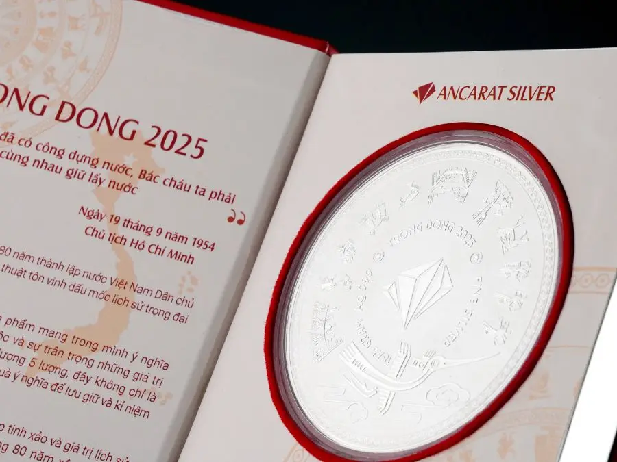 Ancarat Silver là một thương hiêu đáng tin cậy tại Hà Nội Mua bạc nguyên chất ở đâu hà nội uy tín