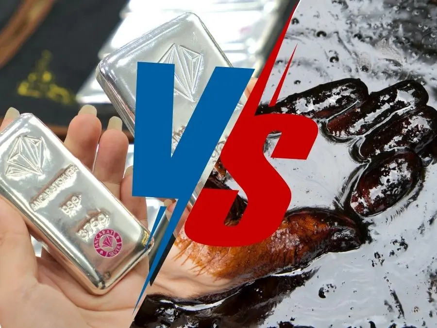 Mối quan hệ giữa bạc và dầu