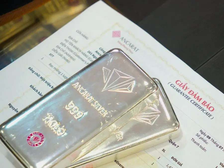 Quy trình kiểm định chất lượng bạc