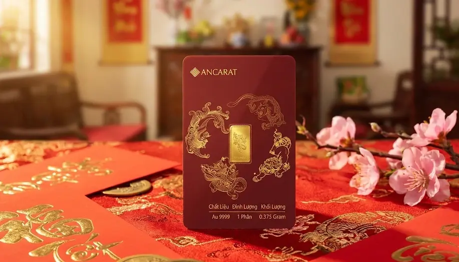 BST Vàng 24K Tứ Linh Hội Tụ – Biểu tượng của sức khỏe, bình an và sự bảo hộ thiêng liêng dành cho đấng sinh thành trong năm mới 2026. BST Vàng 24K Tứ Linh Hội Tụ – Biểu tượng của sức khỏe, bình an và sự bảo hộ thiêng liêng dành cho đấng sinh thành trong năm mới 2026.