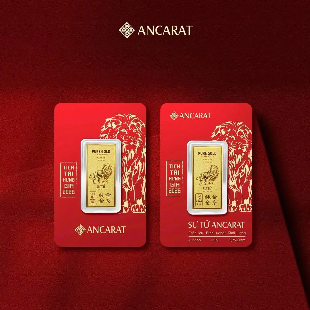 Tập tục mua vàng Tết Nguyên Tiêu với các sản phẩm từ vàng Ancarat là giải pháp tích sản thông minh, giữ tiền giữ của an toàn và bền vững.