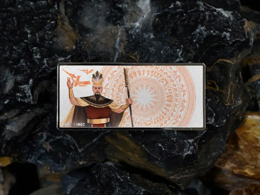 bạc miếng Hùng Vương