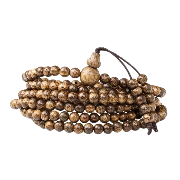 Vòng Trầm Tốc Vườn 108 Hạt Bình an – May Mắn