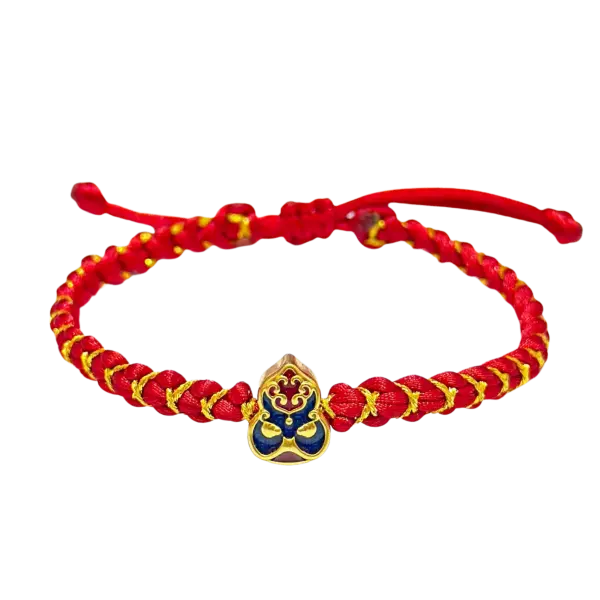 Vòng Tay phối Charm Vàng 24K Hồ lô