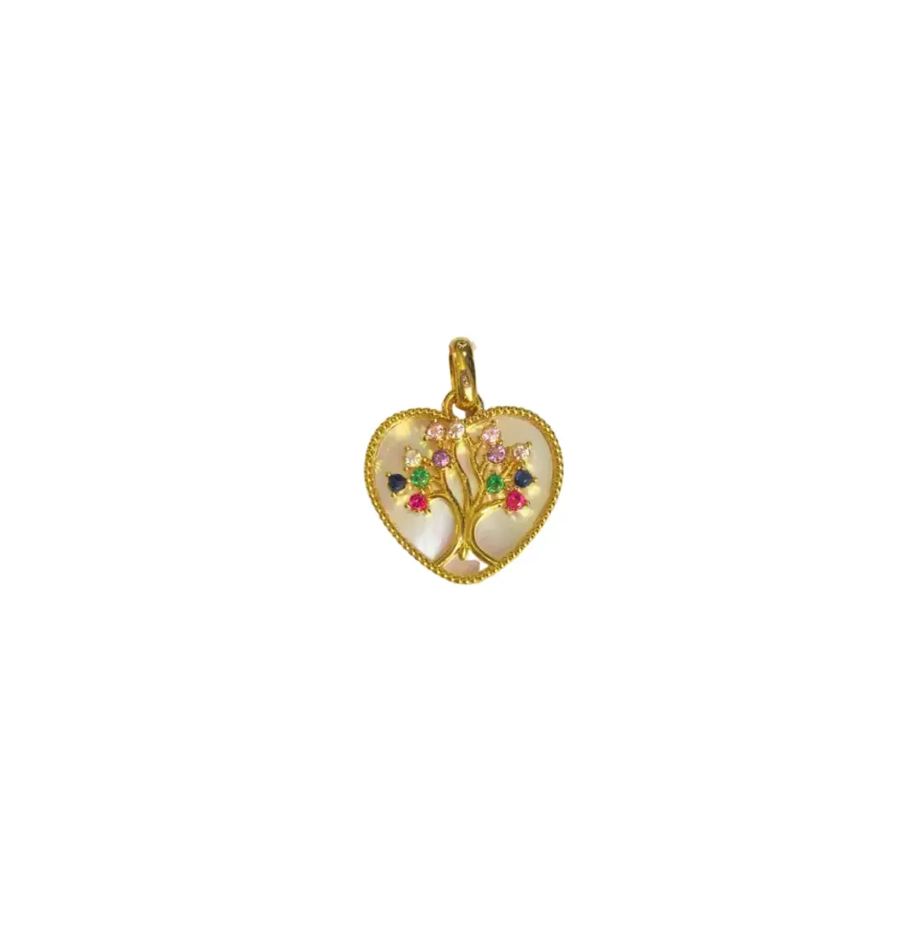 Mặt dây Vàng 18K Golden Tree Of Life