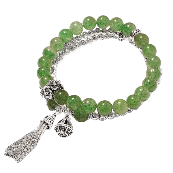 Vòng tay đá Aventurine thiên nhiên