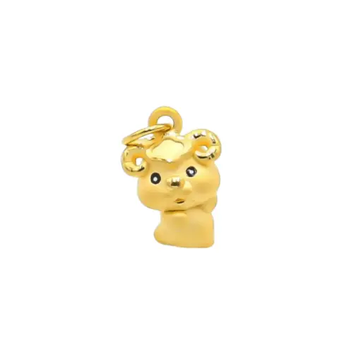 [AG9992.M008.151] Mặt Dây Vàng 24k Kim Mùi MS12 Phong Thủy May Mắn