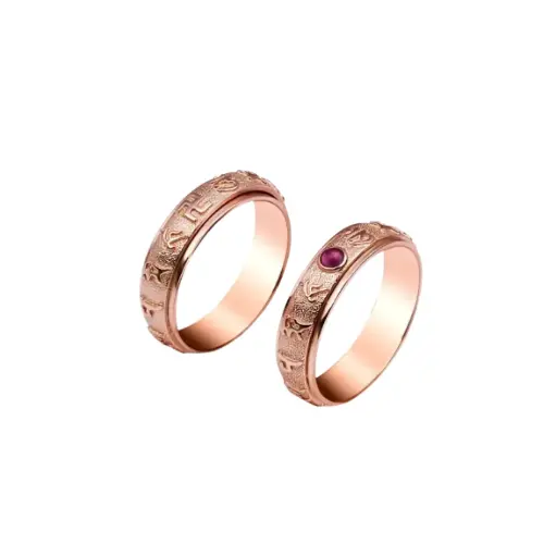 [AG7502.N237.0607] Nhẫn cưới Vàng – 0607