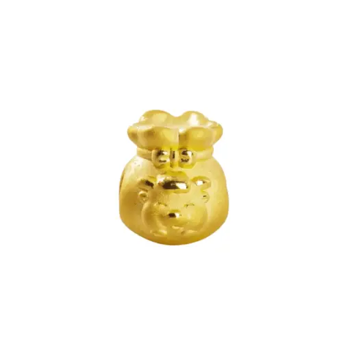 [AG9992.C008.180] Charm Vàng 24K Kim Mùi Bao Đựng Tiền
