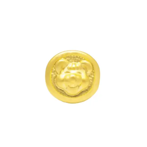 [AG9992.C001.003] Charm Vàng 24K Kim Tí bánh bao