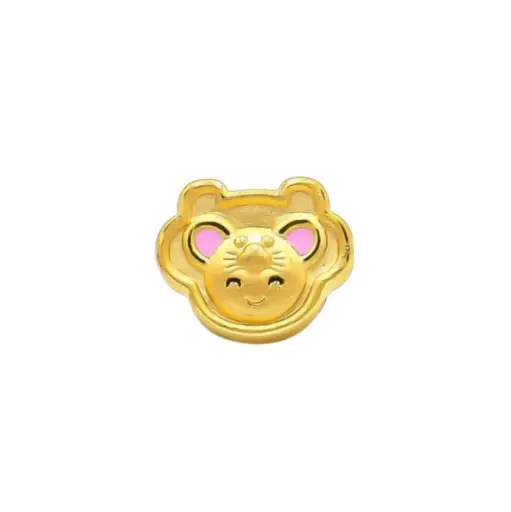 [AG9992.C001.174] Charm Vàng 24K Kim Tí Khánh Vàng Chữ Phúc
